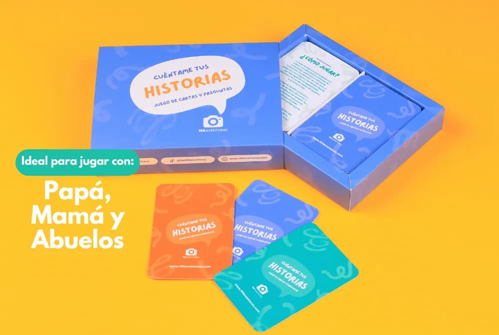 Papá, Cuéntame tus historias – Juego de cartas